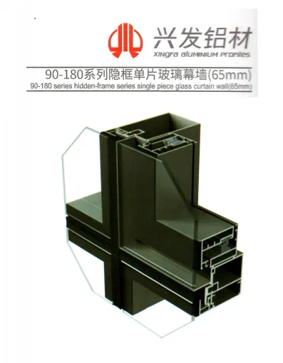 Curtain Wall 90-180 Series Curtain Wall (65 mm) 8 14_90_180_series_hidden_frame_series_single_piece_glass_cutain_wall_65_mm