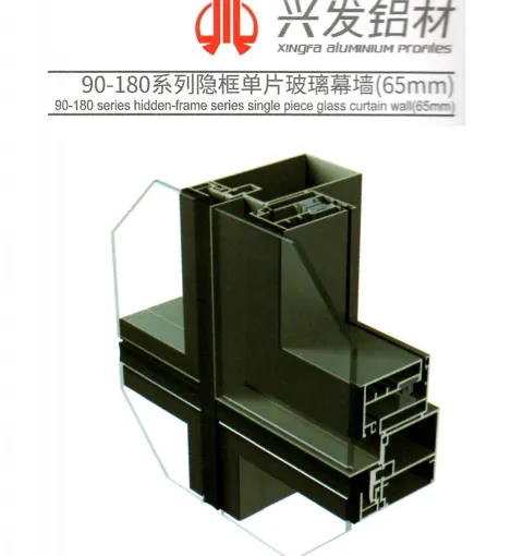 Curtain Wall 90-180 Series Curtain Wall (65 mm) 8 14_90_180_series_hidden_frame_series_single_piece_glass_cutain_wall_65_mm